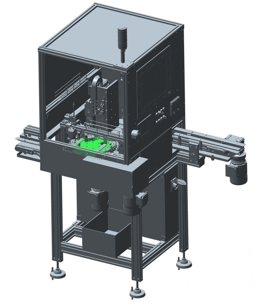 Indexing table station